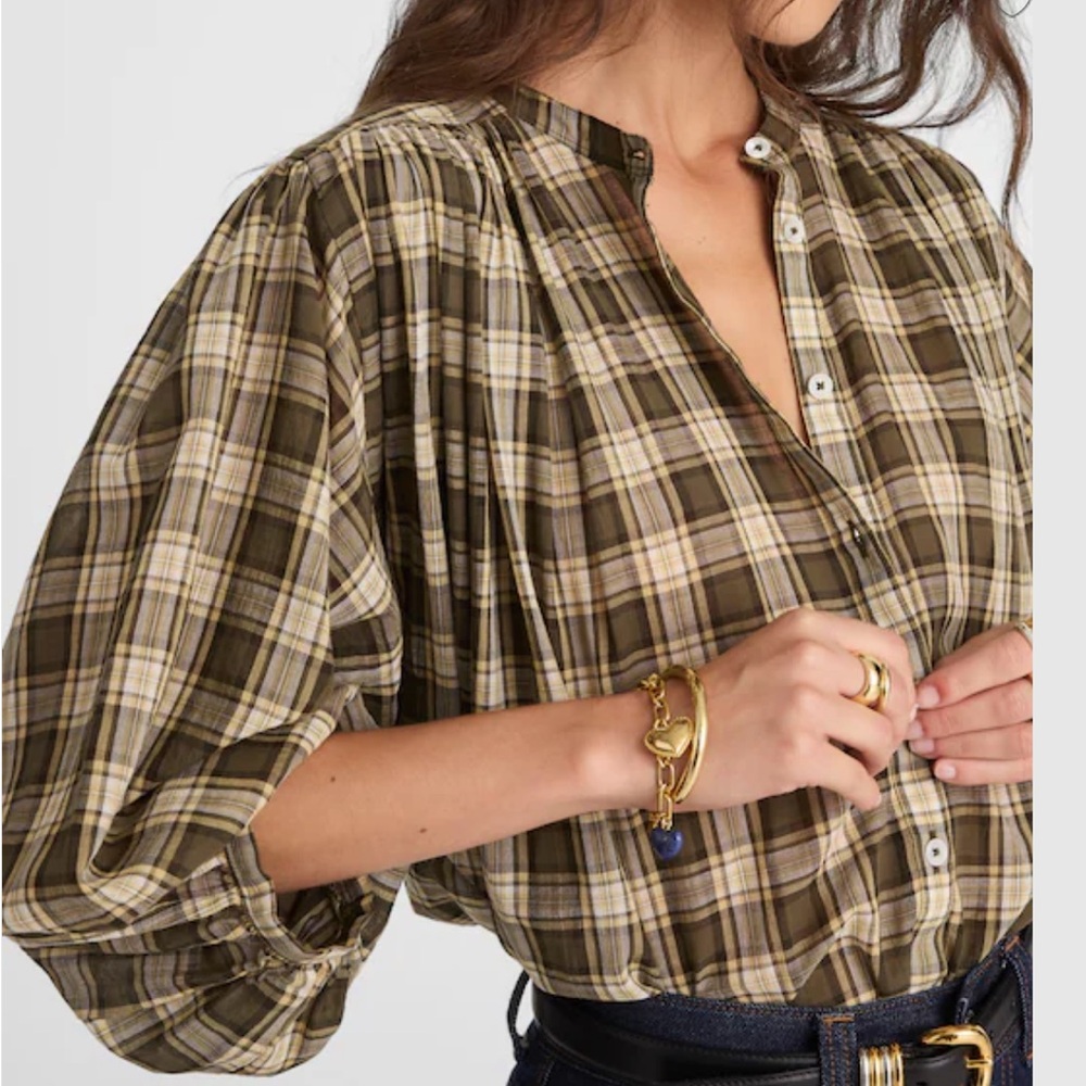 Madewell Balloon Sleeve Top